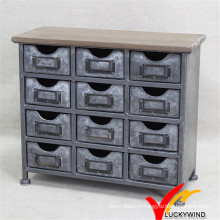Мебель для мини-шкафа Античная отделка Винтажная промышленная мебель